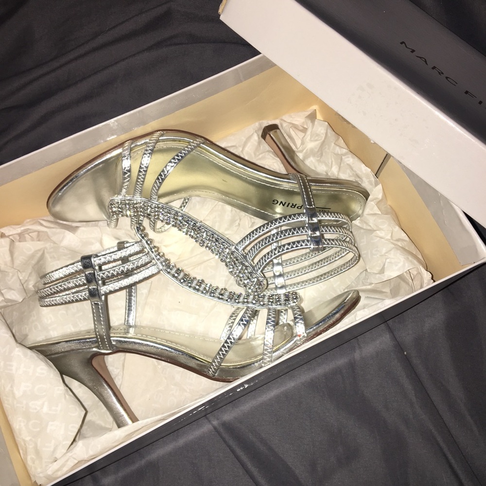silver heels (PROM) (FORMAL)